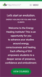 Mobile Screenshot of energyhealinginstitute.org